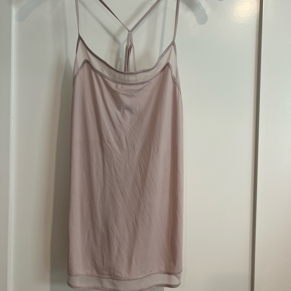 LuluLemon Light Pink Strappy Cami Top
